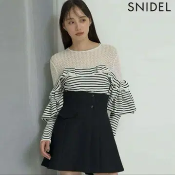 snidel 스나이델 플리츠 스커트 쇼츠 0 사이즈