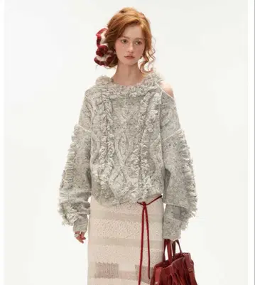 MAMC 케이블 니트