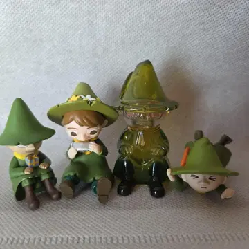 무민 후나 스킨 여러가지 피규어 4체 세트