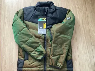 도라이치 방한 자켓 2587-129 그린 다운 자켓 사이즈 L