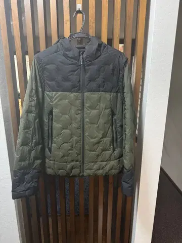 캘러웨이 골프 더블 지퍼 2WAY 충전솜 블루종 카키 3L