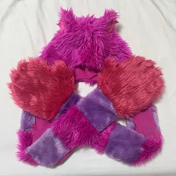 디즈니 체셔 고양이 이상한 나라의 앨리스 머플러 캡 팬캡