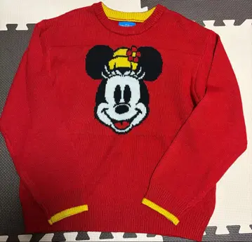 한정판 가격 인하 중 디즈니랜드 시 미니 빨간색 크리스마스 니트 스웨터