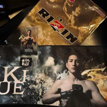 RIZIN 제일복권 이노우에 나오키 타월 아크릴판 세트