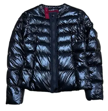 TATRAS 노카라 다운 자켓 블랙