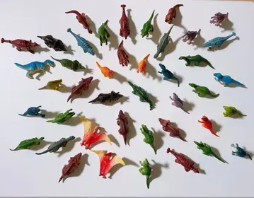 공룡 피규어 세트 약 42체