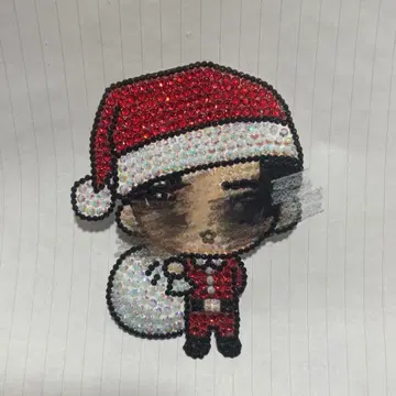 SnowMan 메구로 렌 데코 부채 부채 데코 부품