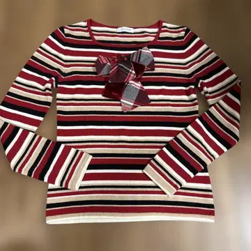 오스틴 리드 보더 리본 스웨터