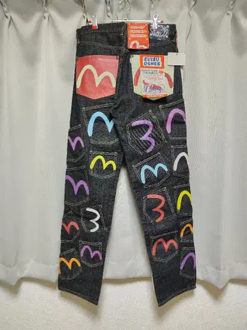 EVISU 메니 포켓 32 x 34