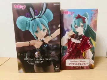 하츠네 미쿠 BiCute Bunnies 피규어 클래시컬 레트로 2체