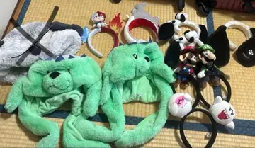 캐릭터 머리띠 8개 세트