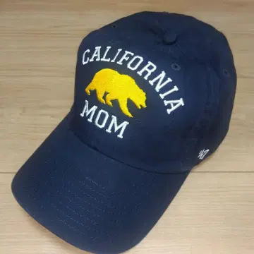47 BRAND x 캘리포니아 주립대학 금곰 자수 캡 US 칼리지 네이비