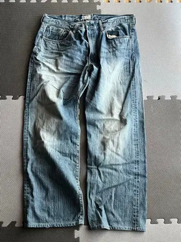 Edwin 에드윈 505 라이트 블루 데님 청바지