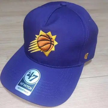 47 BRAND x NBA 피닉스 선즈 자수 로고 캡 보라색