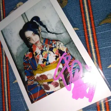 와가마마 라키아 호시쿠마 난푸 사진 친필 사인 폴라로이드 혜택 아이돌