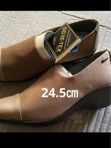 TOP DRY GORE-TEX 베이지 펌프스 24.5cm 상자 없음 발송