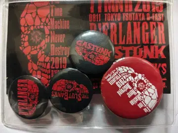 D'ERLANGER/GASTUNK/THE SLUT BANKS 배지 세트