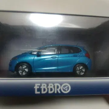 에브로 1/43 혼다 핏 하이브리트 스카이블루 미니카