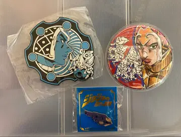 죠죠의 기묘한 모험 귀도 미스타 캔뱃지 핀 배지 러버 코스터