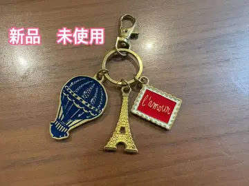 미사용 새상품 간사이 만박 프랑스관 프랑스 파빌리온 키링 참