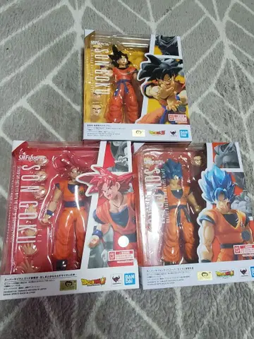 S.H.Figuarts 손오공 3체 세트