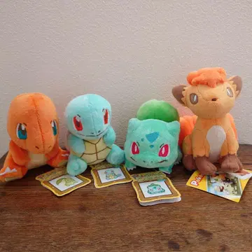 오류 있음 포켓몬 캔버스 봉제 인형 이상해씨 식스테일