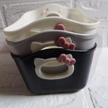 헬로키티 미니 말랑 바케스 3개 세트