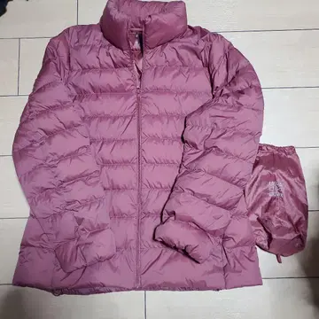 UNIQLO 울트라 라이트 다운 다운 자켓 XL 핑크