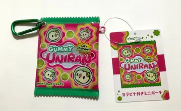 포켓몬 피카피카마트 카라비너 포함 미니 파우치 유니란