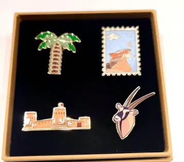 [ 미사용 새상품 ] 카타르 파빌리온 핀 배지 박스 포함 엑스포