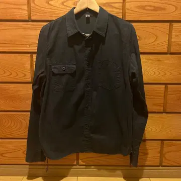 PURE BLUE JAPAN 퓨어 블루 재팬 긴팔 셔츠 사이즈 4