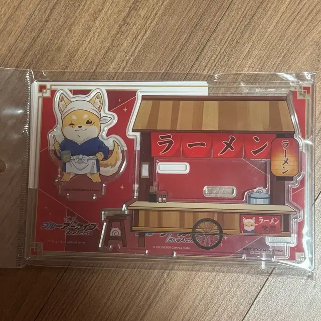 블루아카이브 시바세키 라멘 미스터 시바 포장마차 아크릴 스탠드 디오라마