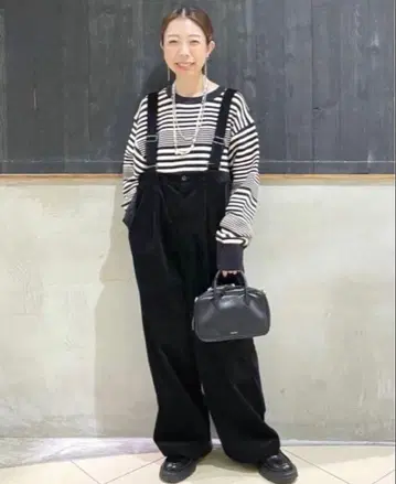 니코앤드 MODE NORM CORE 코듀로이 탄 카고 팬츠 블랙