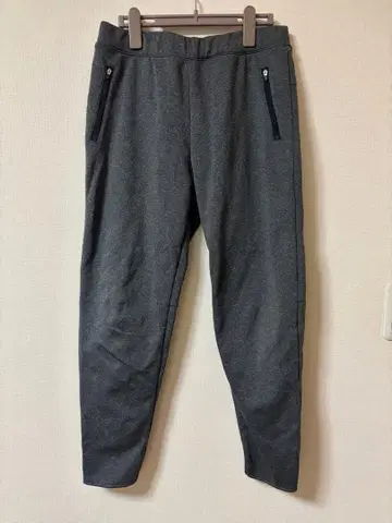 유니클로 웜 팬츠 블록 테크 플리스 팬츠 M