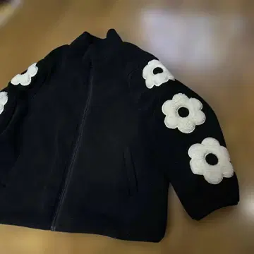 퍼슨즈 소매 플라워 패치 자켓