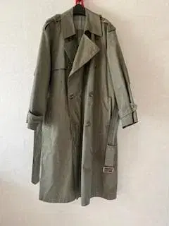 pierre cardin 올리브 그린 트렌치코트