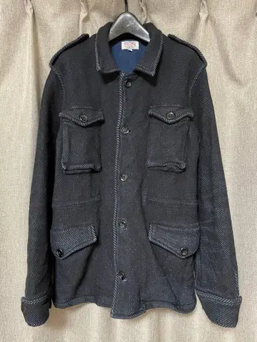 GAIJIN MADE 밀리터리 자켓 네이비 M65 블루종 아우터