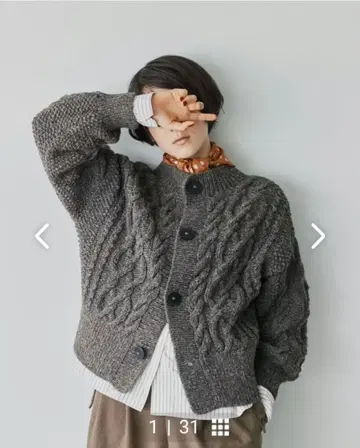 fanaka 페루 니트 가디건