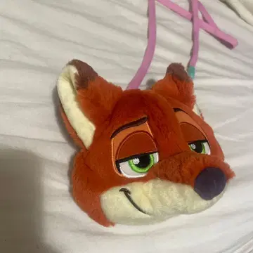 디즈니 주토피아 닉의 목걸이 파우치