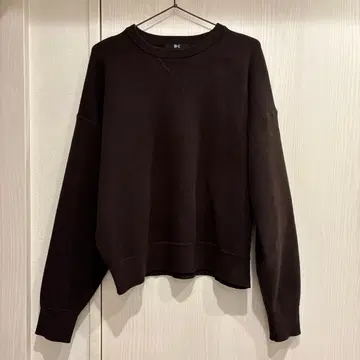 UNIQLOC 유니클로씨 스무스 코튼 크루넥 스웨터 L 사이즈