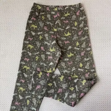 ATSUGI 컬러풀 고양이 패턴 룸웨어 L 사이즈