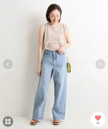 SLOBE IENA 슬로브 이에나 LE DENIM 데님 와이드 팬츠