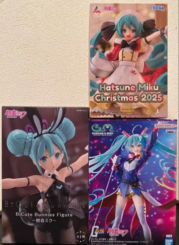 하츠네 미쿠 피규어 3개