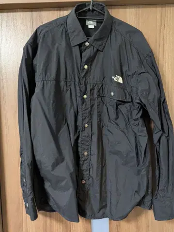THE NORTH FACE 박스 셔츠 L 사이즈 블랙