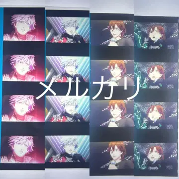 극장판 우타프리 탭나이 카루나이 시계 부품 필름 란마루 레이지 4점