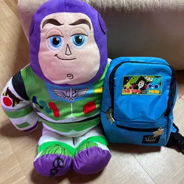 버즈 라이트이어 봉제 인형과 백 세트