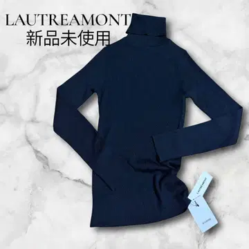 LAUTREAMONT 블랙 터틀넥 스웨터 M 미사용 새상품
