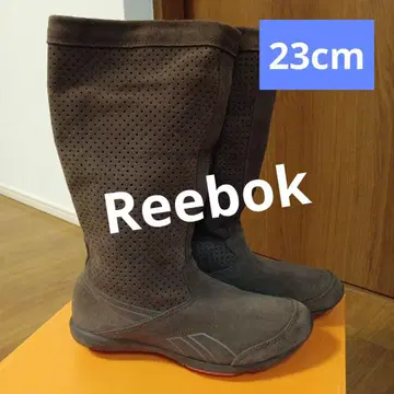 Reebok 스웨이드 느낌 브라운 롱 부츠 easytone