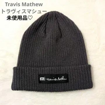 이시카와 료 프로 Travis Mathew 니트 모자 캡 라이트 그레이