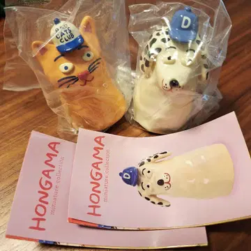 HONGAMA 미니어처 컬렉션 DOG CAT 세트